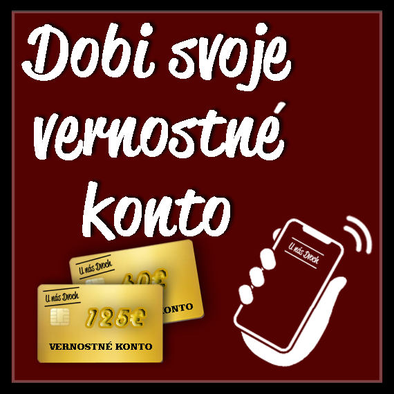 Dobíj vernostné konto